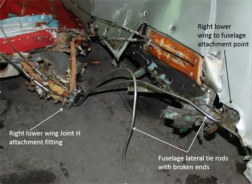 Figure 24: Right wing-to-fuselage attachment point